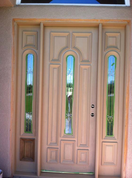 Door Painting Services Before