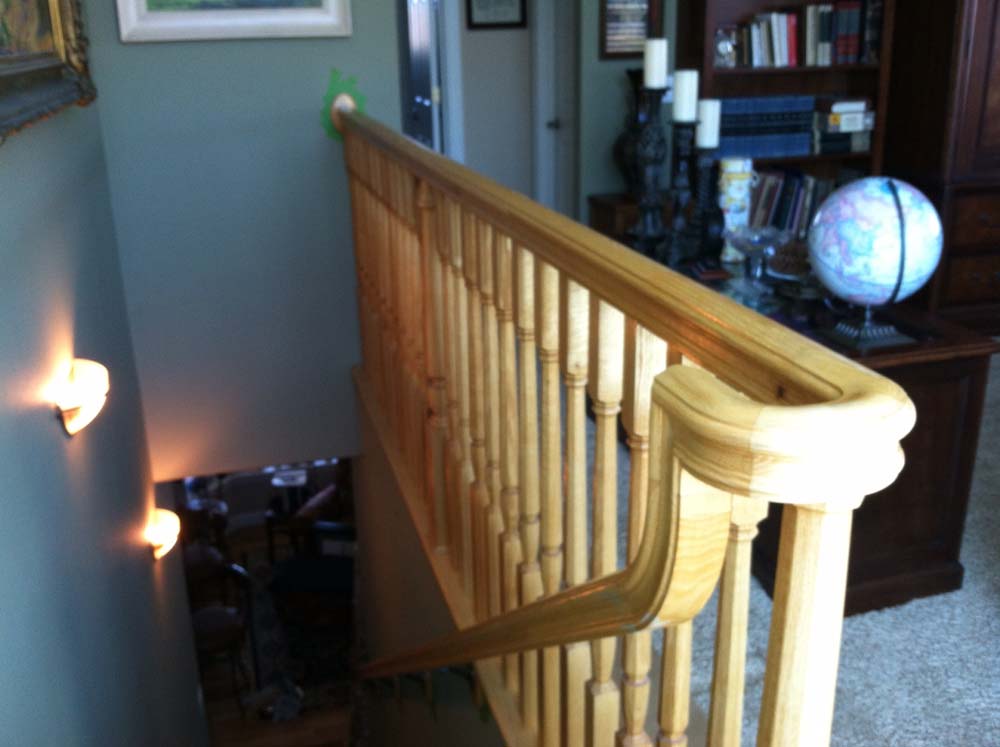 Residential Railing Painting Services Before